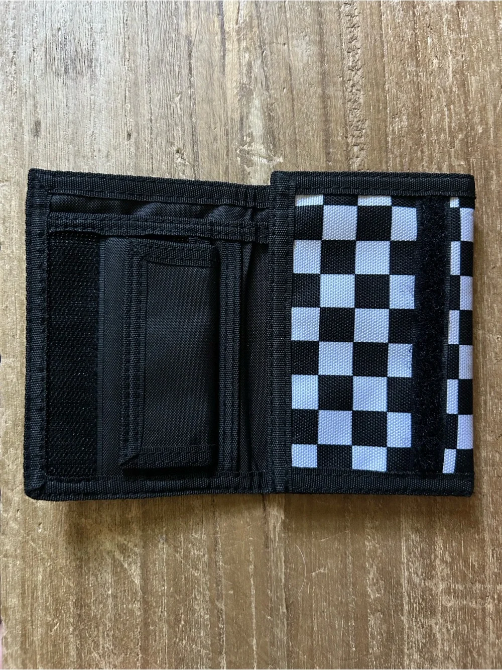 Vans Slipped Trifold Checker board Wallet